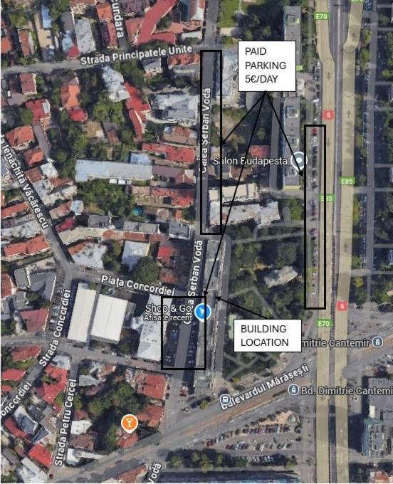 Lovely 2 Rooms Apartment In The Center Of The City Bukarest Exteriör bild